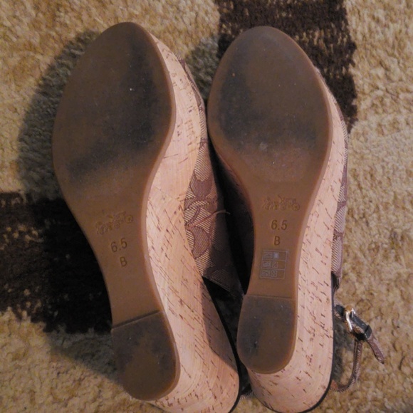 Coach wedges - Picture 6 of 6